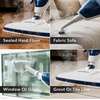 OVENTE 10-in-1 Steam Mop, 1500W, 400ml Removable Water Tank, Blue ST505BL