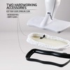 OVENTE Microfiber Steam Mop Pad Replacement Pack of 1, White ACPST2051