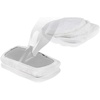 OVENTE Microfiber Steam Mop Pad Replacement Pack of 4, White ACPST2054