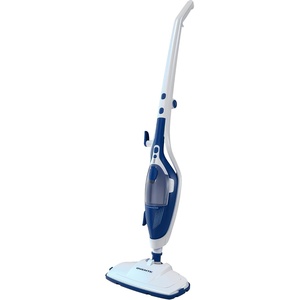 OVENTE 10-in-1 Steam Mop, 1500W, 400ml Removable Water Tank, Blue ST505BL