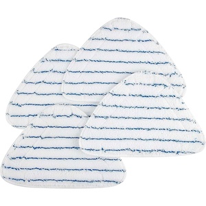 OVENTE Steam Mop Replacement Pads for ST405W, Pack of 4, White ACPST4054(White – Pack of 4)